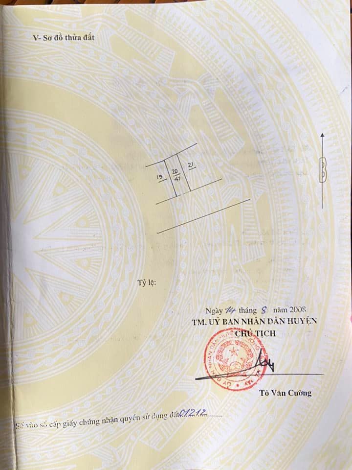 Cần bán nhà trung tâm Thị Trấn Thường Tín Cách QL 1A 30m cách đường làm dự án QL1A 15) MT 4m
