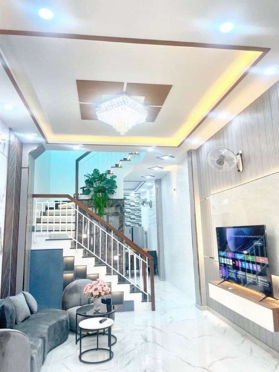 Bán nhà hxh full nt 65m2-2tang gần Quang Trung giao Tân Sơn - liền kề Emart 2 Gò Vấp - 6 tỷ nhỉnh