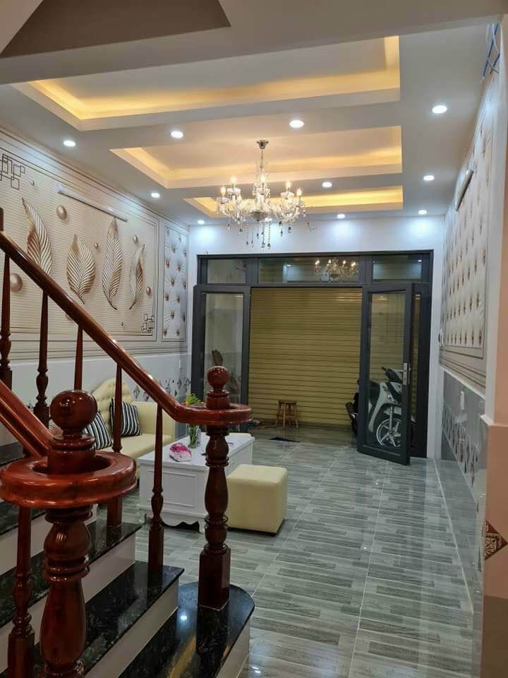 Bán căn nhà Mỹ Long mới cât đẹp giá mềm cho khách thiện chí trong TếtHẻm Thoại Ngọc Hầu, đường 4m