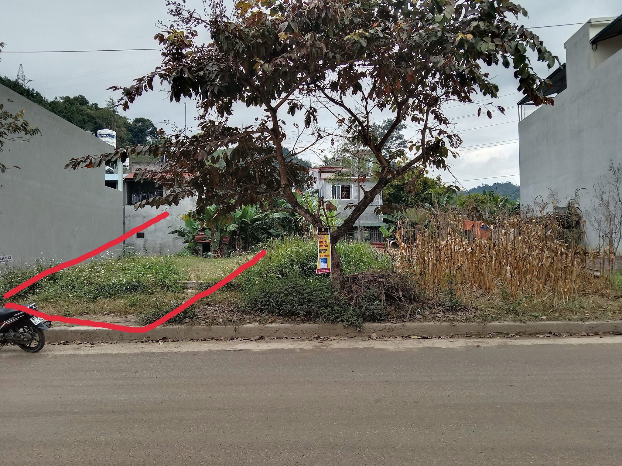 Chính chủ cần bán đất mặt phố Quang Sơn, hướng Đông Mặt 5m Diện tích 100 m2