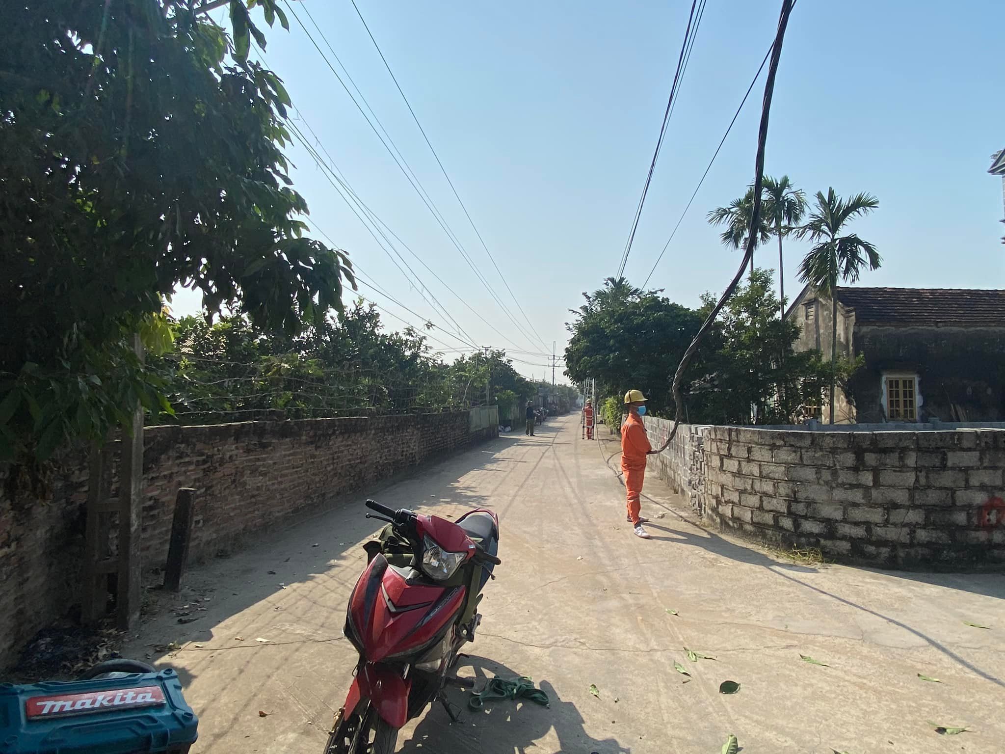 Bán đất Chương Dương Thường Tín Diện tích 170m mặt tiền 11,55m nở hậu đường trước mặt 12m