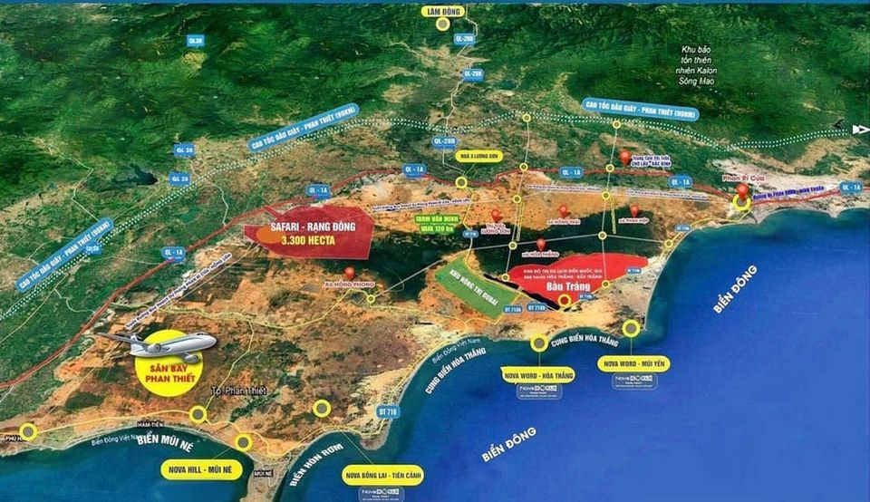 Bán đất tại THỊ TRẤN LƯƠNG SƠN Huyện Bắc Bình, Tỉnh Bình Thuận, giá cực tốt chỉ 75.000đồng /m2