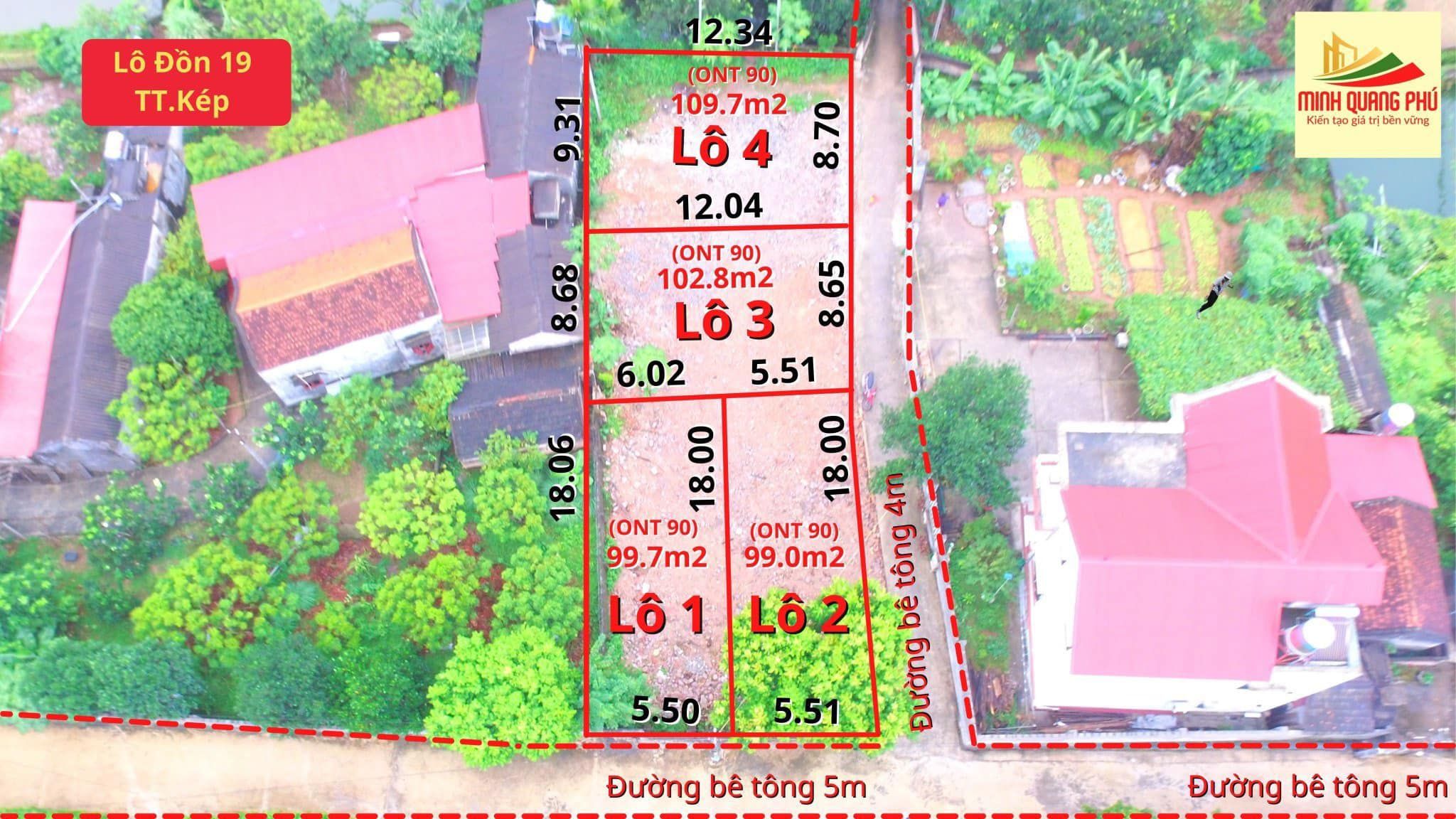 HÀNG NÓNG tại Thôn Đồn 19 Hương Sơn Lạng Giang Bắc Giang Cách thị trấn kép 1.5km