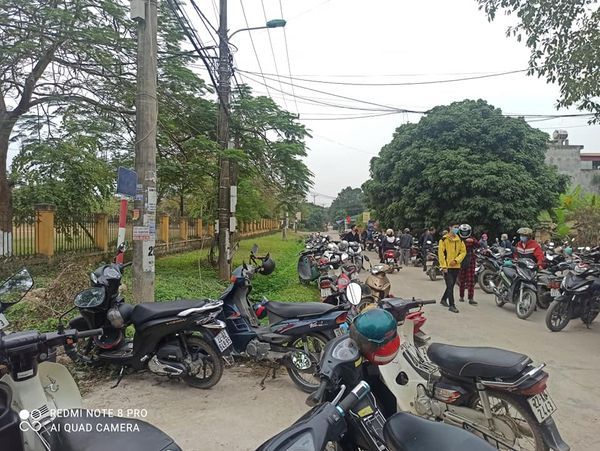 Đất phân lô khu tái định cư Tổ 8 Phường Nông Tiến khu đất đang làm hạ tầng