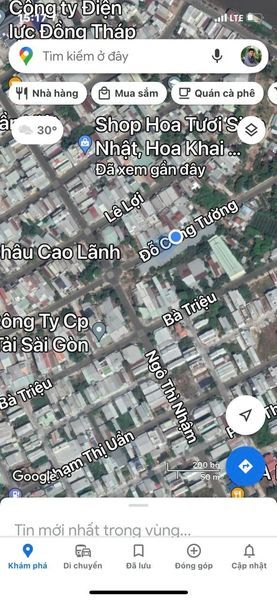 Cần bán gấp đất nền tại Phường 3 TP Cao Lãnh Vị trí nằm mặt tiền Đường Đỗ Công Tường Lộ nhựa 7m