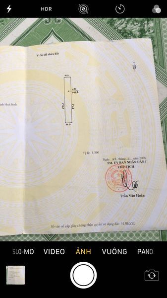 Bán đất sổ đỏ chính chủ gần Trường Nghề Hoà Bình giá bình dân Mặt tiền 4,2 m sâu 34,2 m dt 143m