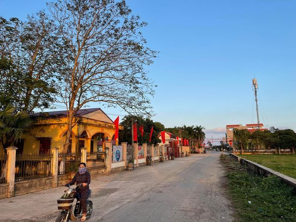 ĐẤT TRỤC ĐƯỜNG LIÊN XÃ CẨM ĐOÀI CẨM GIÀNG HD DT 90M MẶT 4.5M HƯỚNG TÂY TÀI LỘC ĐƯỜNG 7M