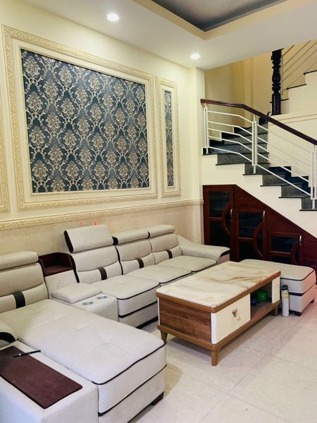 Bán GAP nhà SỔ HỒNG RIÊNG Hoàn công đầy đủ HẺM XE HƠI THỊ TRẤN NHÀ BÈ KDC Sài Gòn Mới