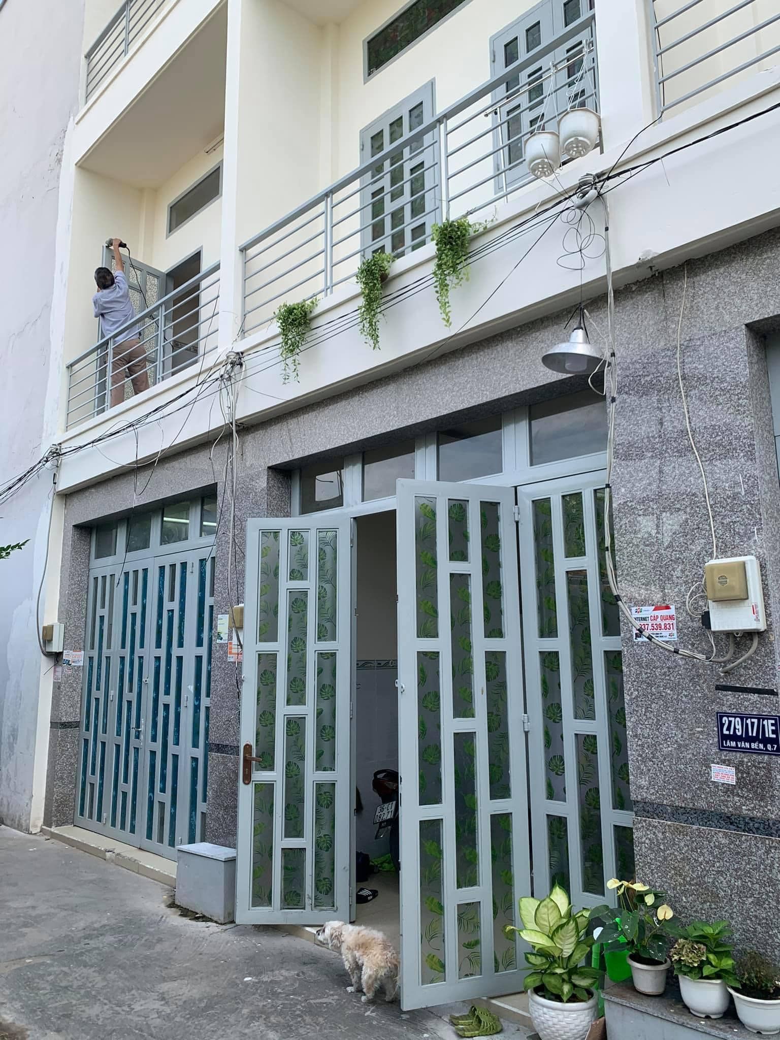 Nhà cho thuê đường Lâm Văn Bền, Nguyễn Thị Thập Quận 7. Gần chợ Tân Mỹ,Khu buôn bán đông đúc