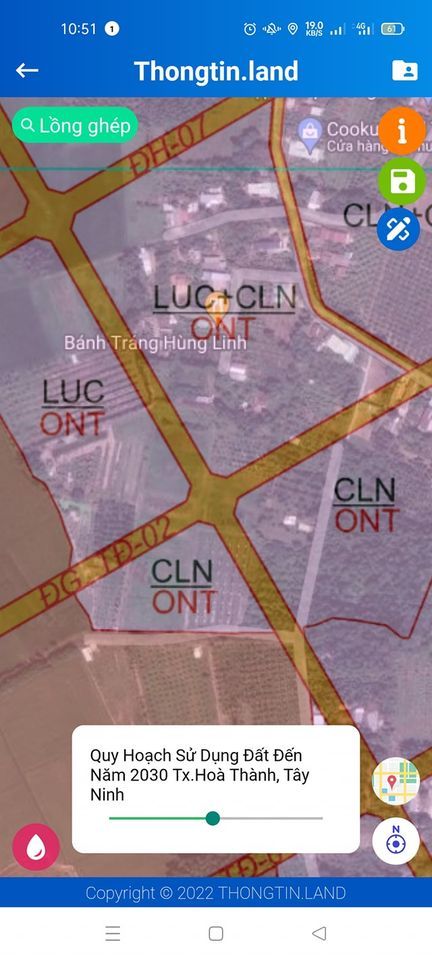 cần bán lô đất ở Long Chữ, Bến Cầu, Tây Ninh Diện tích 5*30 đất cây lâu năm có thể lên full thổ cư