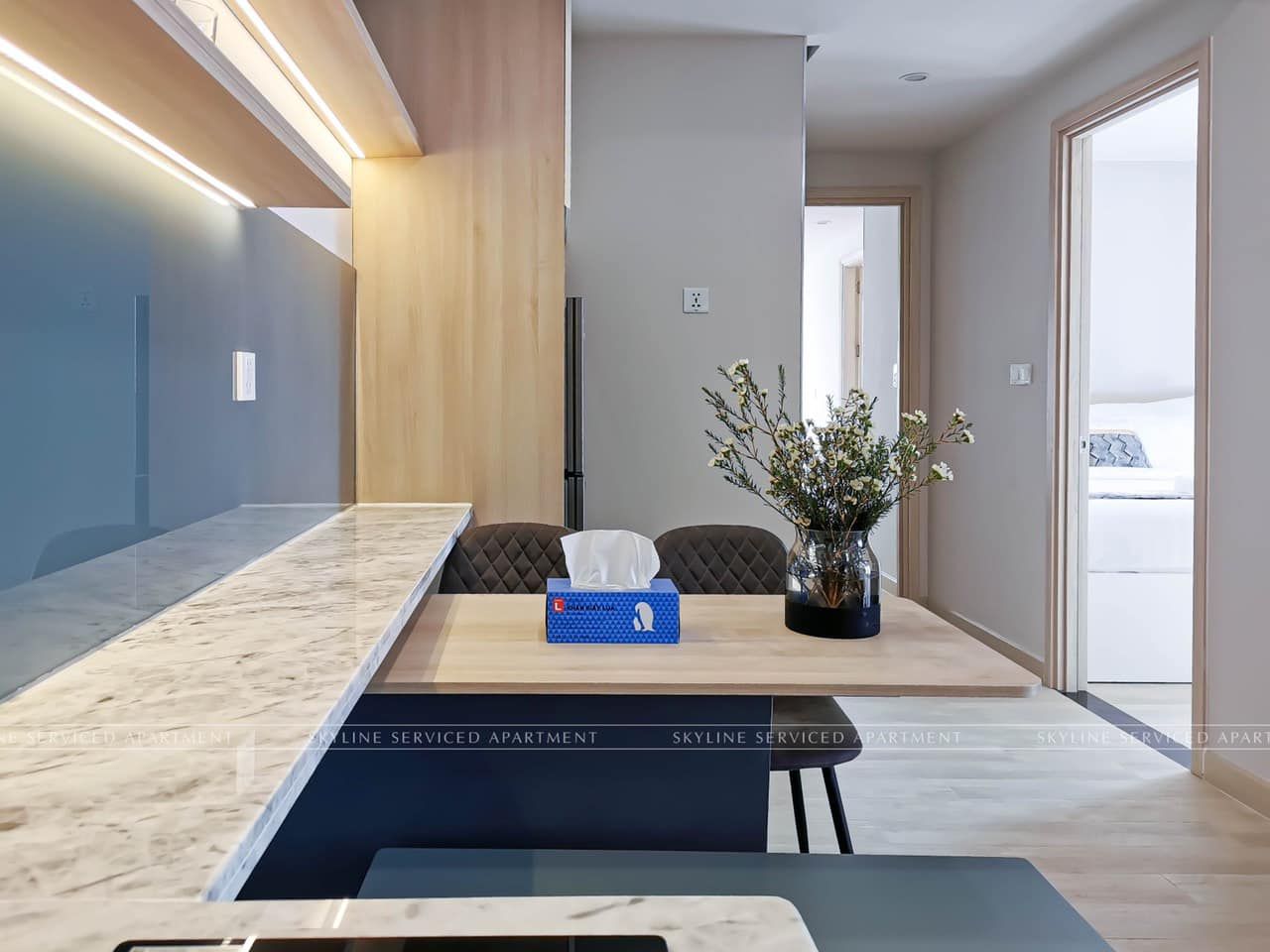 BÁN GẤP Gold Coast 1 Trần Hưng đạo, p. Lộc thọ 2 phòng ngủ 2 toilet 61,5m2