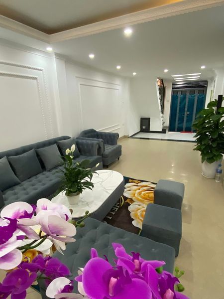 nhà xây 5 tầng khung cột bê tông siêu kiên cố chắc chắn, mới đẹp Thanh Xuân 45m