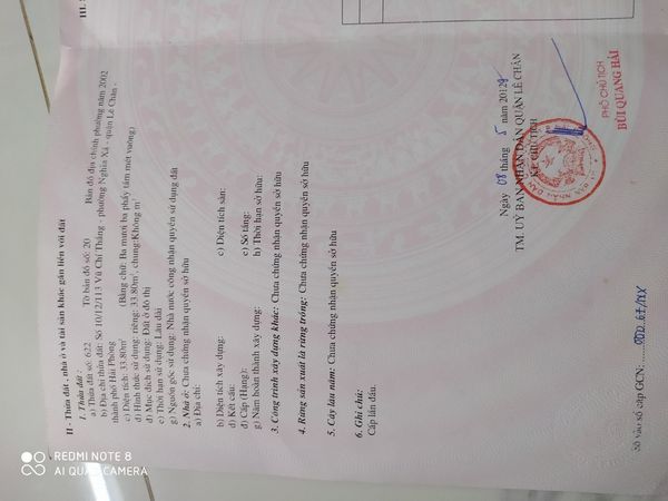 Bán căn nhà đẹp đường Vũ Chí Thắng. Mb: 35m 2,5 tầng. Ngõ nông. Sổ đỏ Công năng: phòng thờ,sân phơi