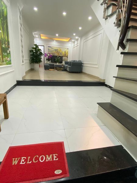 nhà xây 5 tầng khung cột bê tông siêu kiên cố chắc chắn, mới đẹp Thanh Xuân 45m