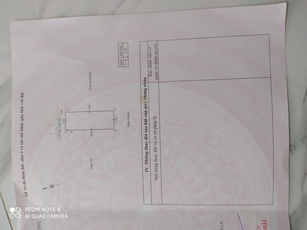 Bán căn nhà đẹp đường Vũ Chí Thắng. Mb: 35m 2,5 tầng. Ngõ nông. Sổ đỏ Công năng: phòng thờ,sân phơi