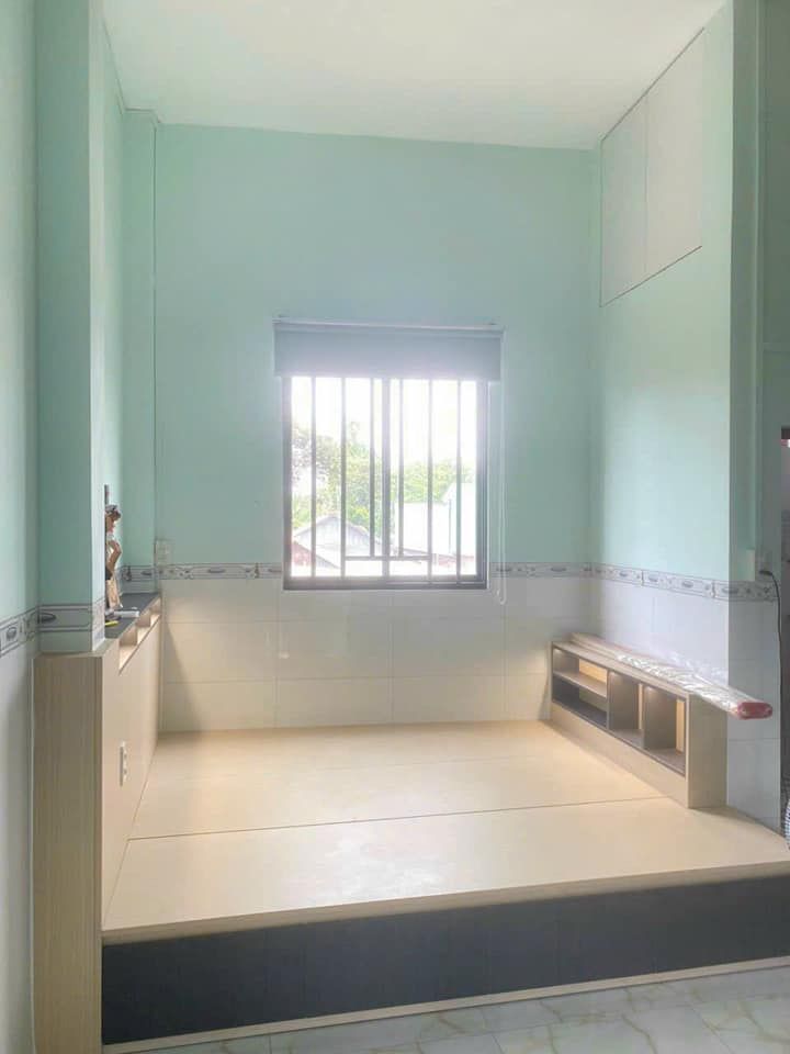 Bán nhà đẹp 1 lầu, đường cặp sông Cái Sao, Mỹ Thới, Long Xuyên.