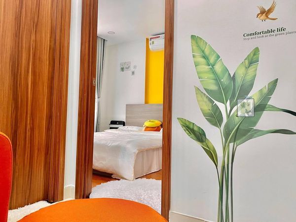 Cần cho thuê căn 1PN-2PN , diện tích 46m2- 57m2 Căn hộ nằm ngay cầu Đồng Nai, giáp ranh với BD