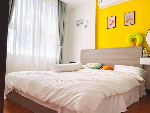 Cần cho thuê căn 1PN-2PN , diện tích 46m2- 57m2 Căn hộ nằm ngay cầu Đồng Nai, giáp ranh với BD