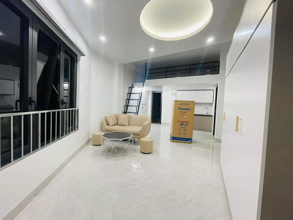 Chính chủ Cho thuê studio 1k1n - 2n1k full nội thất, thang máy, máy giặt, sấy ngõ 136 Trung Liệt