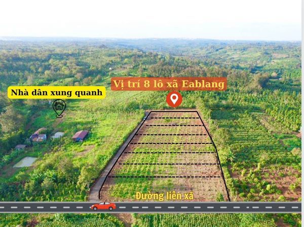 Lên lốc 8 lô diện tích từ 500m2 - 2000m2 giá chỉ chưa tới 9xtr/ lô Thành phố thứ 2 trong tương lai
