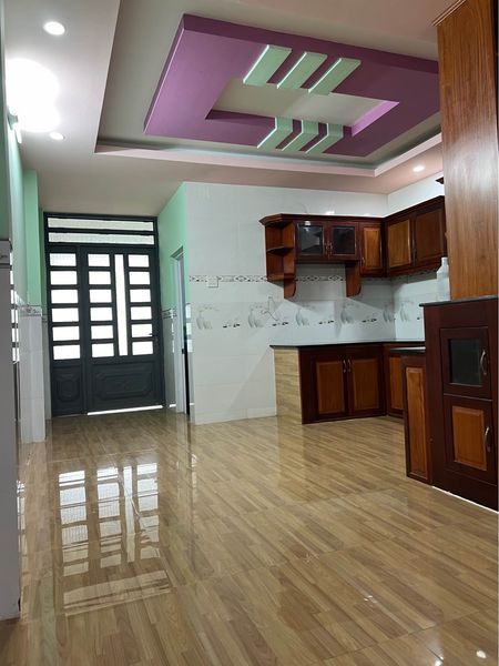Cần bán nhà 1 trệt 1 lầu Đuờng Nguyễn Thị Hoa khu dân cư tràng an, cổng sau bệnh viện Thanh Vũ mới