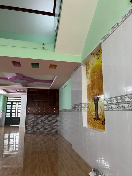 Cần bán nhà 1 trệt 1 lầu Đuờng Nguyễn Thị Hoa khu dân cư tràng an, cổng sau bệnh viện Thanh Vũ mới