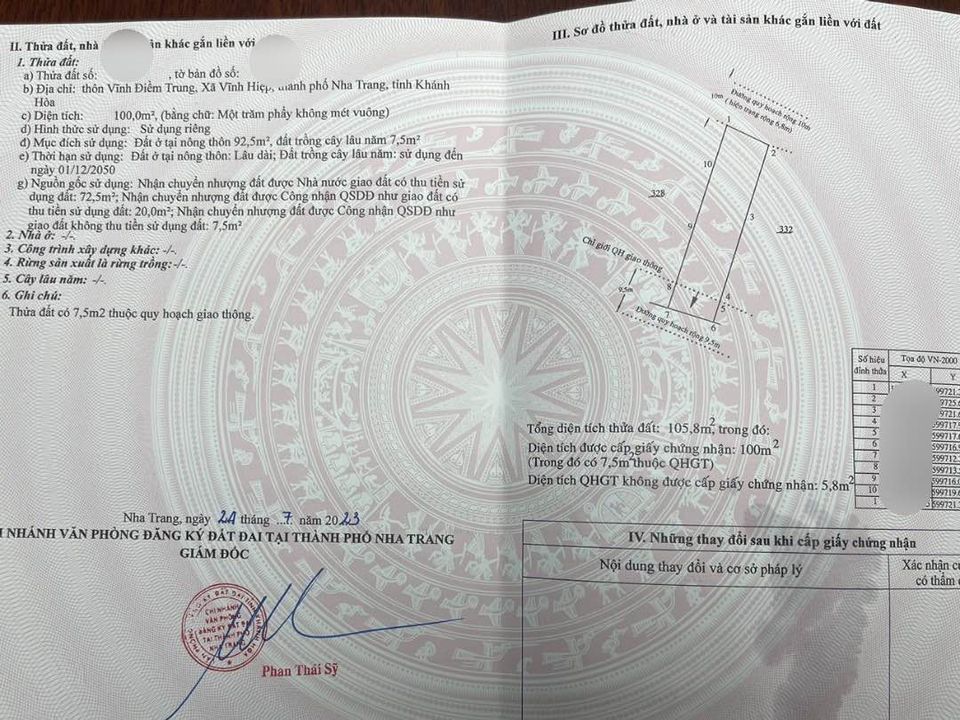 Bán nhà 1 trệt 1 lửng _ mặt tiền đường Cây Sung, Vĩnh Hiệp sát Khu Đô Thị Vĩnh Điềm Trung