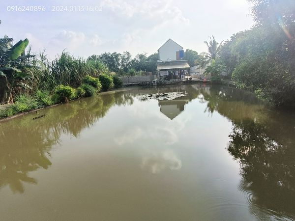 Giảm giá bán lỗ nhà vườn 1 trệt 1 lầu yến, hơn 2.397,9m² MẶT TIỀN KÊNH 8 THƯớC, MẠC CỬU, VĨNH QUANG
