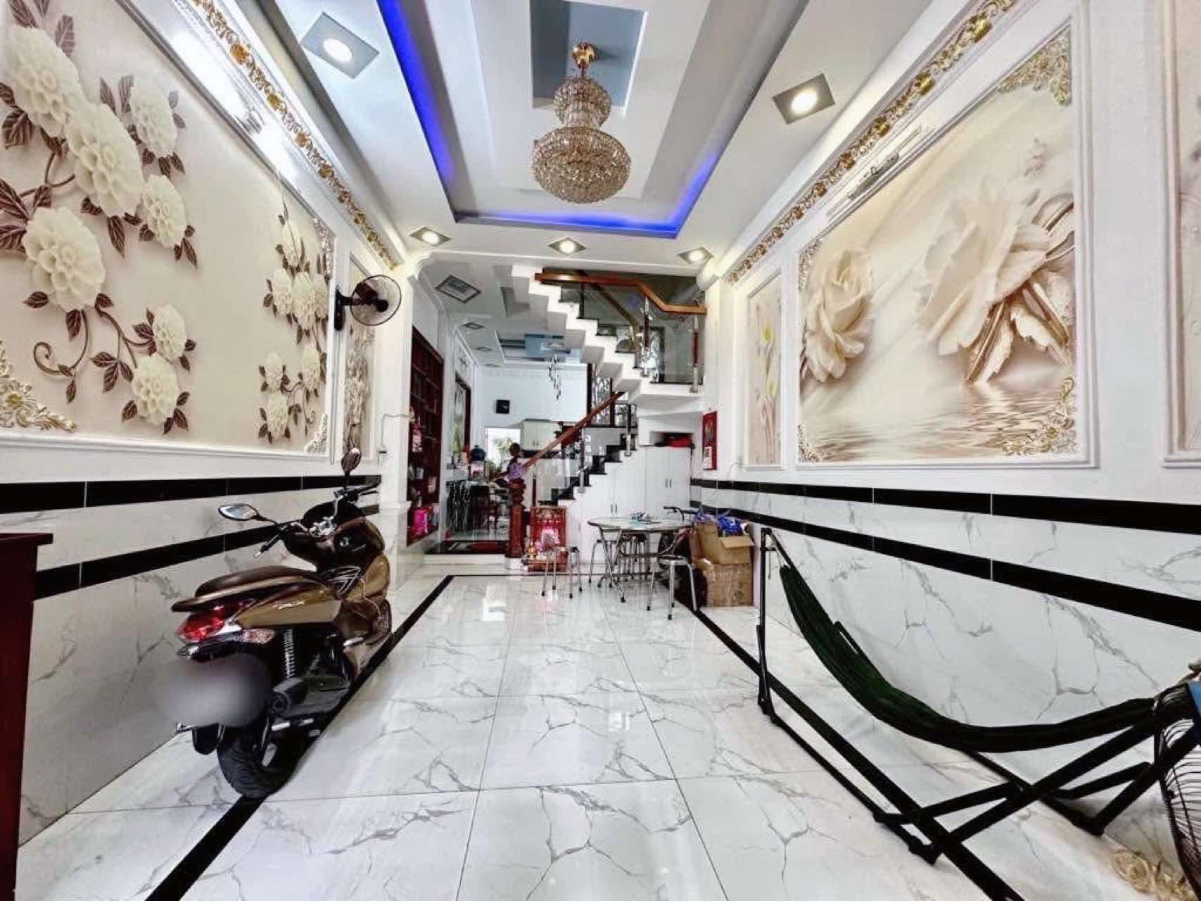 Bán nhà 60m2-4tang Hiệp Thành 45 Q12 ,oto ngủ nhà ,liền THPT Võ Trường Toàn- 5 tỷ nhỉnh 0932030061