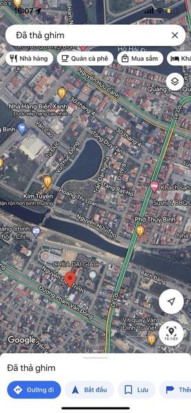 Chính chủ gửi bán lô đất vị trí trung tâm Đồng Hới, đối lưng đường 36m gần chùa Đại Giác