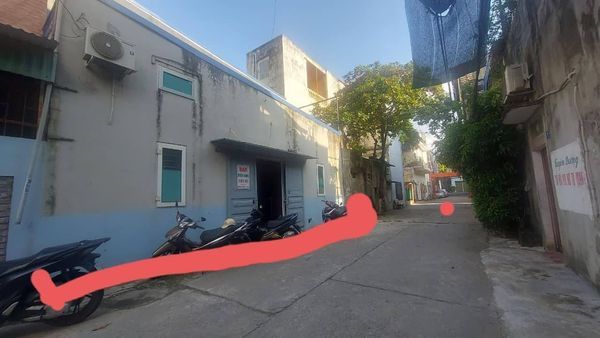 Cho thuê lâu dài nhà 1,5 tầng khu vực giải phóng, cư dân đông đúc, tấp nập, gần chợ, gần trường, bv