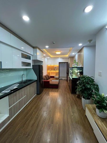 Chung cư thương mại Tecco Sky - 2 phòng ngủ - 2 vệ sinh - 2 ban công diện tích 65m2 tầng trung đẹp
