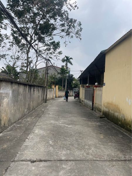 bán đất rẻ có vài trăm mà nhà xây san sát ô tô tránh nhau được địa chỉ thửa đất: khẩu Minh Tân
