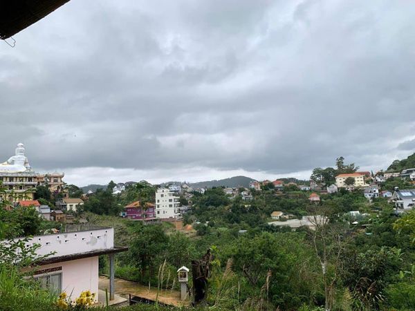 Cho thuê nhà sân vườn Khe Sanh Phường 10 Đà Lạt view đẹp. Diện tích 500m2 ,3 phòng ngủ. Giá 10tr