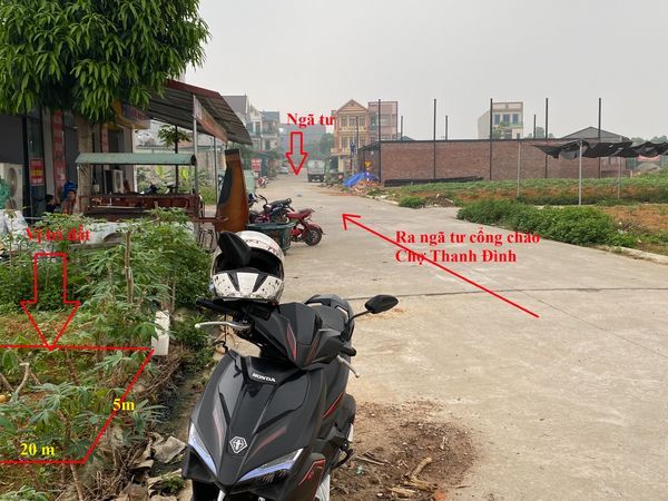 Chính chủ để giá tốt bán 100m2 thổ cư(5x20)m2 giải quyết công việc, Thanh Đình, TP.Việt Trì