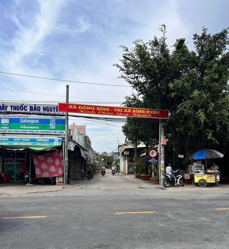 BÁN NỀN MẶT TIỀN ĐƯỜNG NHỰA CỐNG CÂY GÒN TRƯỚC KDC BỜ ĐAI, CÁCH QUỐC LỘ 54 200M