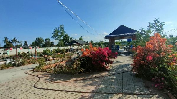 Bán 5000mv Nhà vườn mặt tiền sông Vàm Cổ Đông, khu vực cho chuyển Thổ cư Thạnh Lợi, Bến Lức Long An