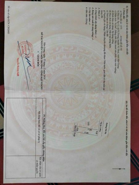 BÁN NỀN THỔ CƯ TẠI KDC CHỢ XÃ VỊ TRUNG, VỊ THỦY, Hậu Giang