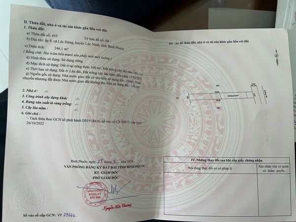 Đất nền vùng ven Sài Gòn, Lộc Hưng, Lộc Ninh, Bình Phước.