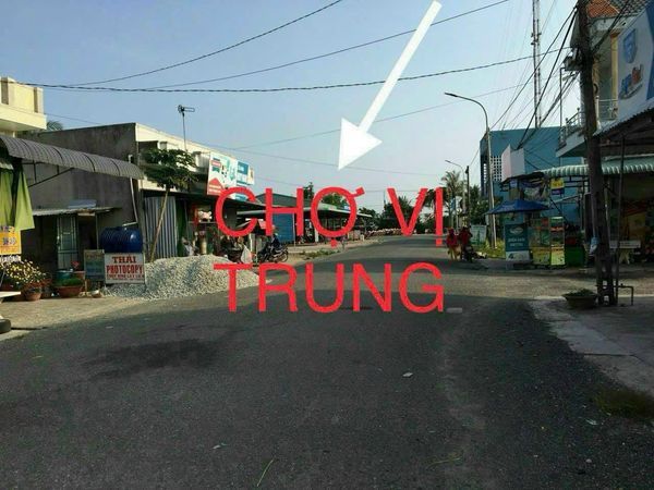 BÁN NỀN THỔ CƯ TẠI KDC CHỢ XÃ VỊ TRUNG, VỊ THỦY, Hậu Giang