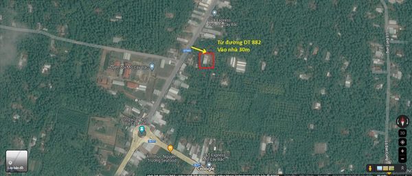 Bán nhà và đất DT 2020,5m2 ĐT 882, Xã Thành An, Huyện Mỏ Cày Bắc, Bến Tre.