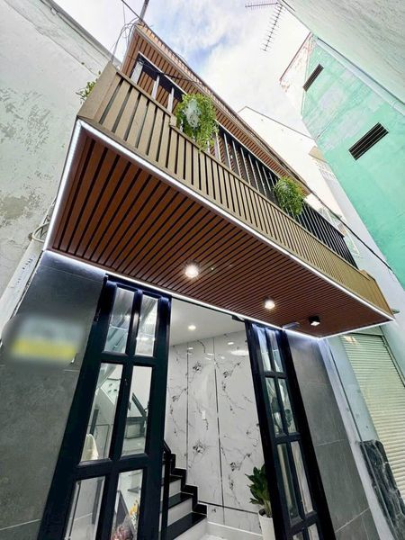 BÁN NHÀ 2 MẶT HẺM TRƯỚC SAU. ĐƯỜNG PHAN VĂN TRỊ, P.12, BÌNH THẠNH.