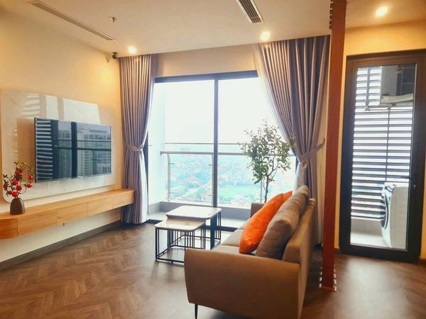 cho thuê căn GÓC siêu thoáng, view hồ, 2 ngủ, 2WC, đủ đồ, Vinhomes Skypark Giá rẻ nhất hệ mặt trời:
