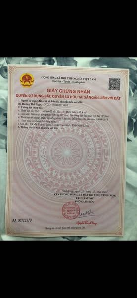 CẦN BÁN ĐẤT DIỆN TÍCH 2500M - 400 THỔ CƯ BÁN KÍNH 500M XÃ MỸ THẠNH TRUNG- TAM BÌNH VĨNH LONG