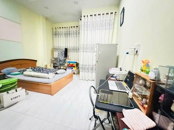 Nhà 4 tầng BTCT - Hẻm xe tải thông - 4 x 14,5 - Không lộ giới - Bình Tân - 2 Phút qua Aeon mall