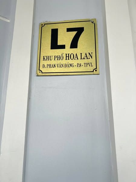 Cho thuê nhà - Khu phố Hoa Lan p8 tp Vĩnh Long.