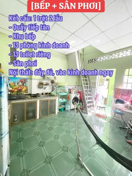 KHÁCH SẠN CHO THUÊ kinh doanh ngay. - Khu vực: Phường 4, TP. Tân An, tỉnh Long An