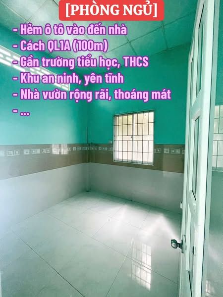 Cho thuê nhà vườn, rộng rãi. - Khu vực Phường 4, TP. Tân An, tỉnh Long An