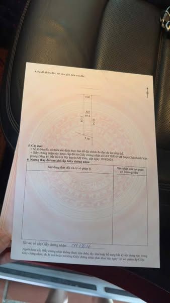 Chính chủ nhờ bán lô đất tuy lai mỹ đức hà nội ô tô 16 đi vô tư đường thông bàn cờ