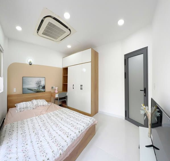 Căn 1 phòng ngủ cửa sổ ban công siêu thoáng đầy đủ tiện nghi quận Tân Bình